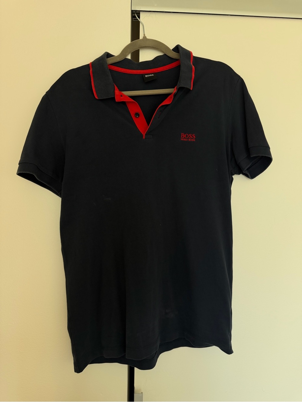 BOSS Men's Navy Polo